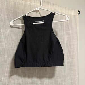 Outdoor Voices Grey Crop Top